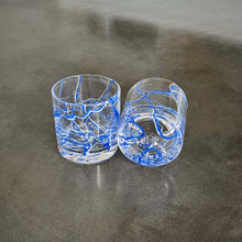 Load image into Gallery viewer, Strada in Blue | Rocks Glass