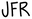 JFR GLASS logo